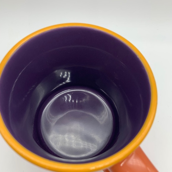 Disney Winnie the Pooh Tigger Ceramic Coffee Mug Orange/Purple - Picture 8 of 13